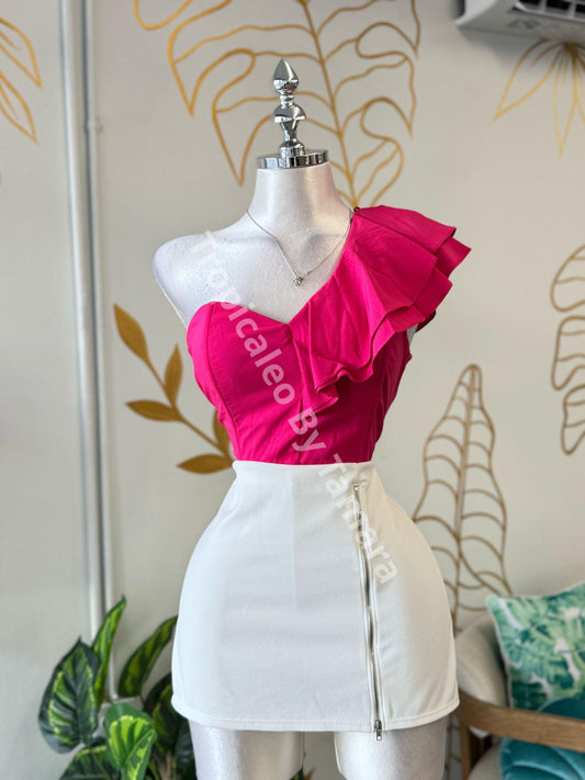 Flare Bloom Crop Top
