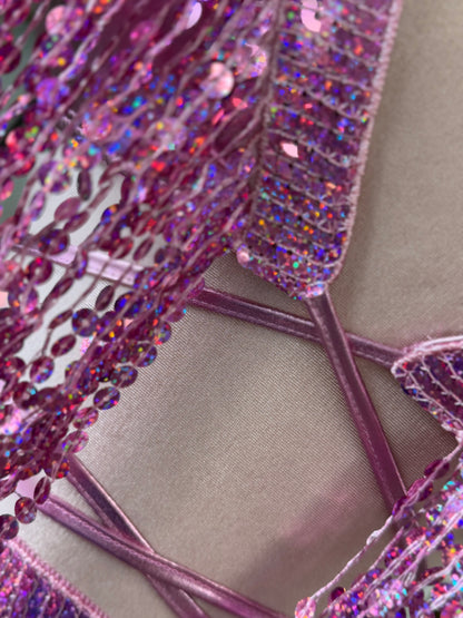 Pink Fringe Glam 3-Piece Set ✨💖