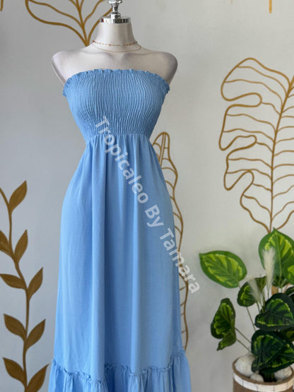 Skyline Strapless Maxi Dress