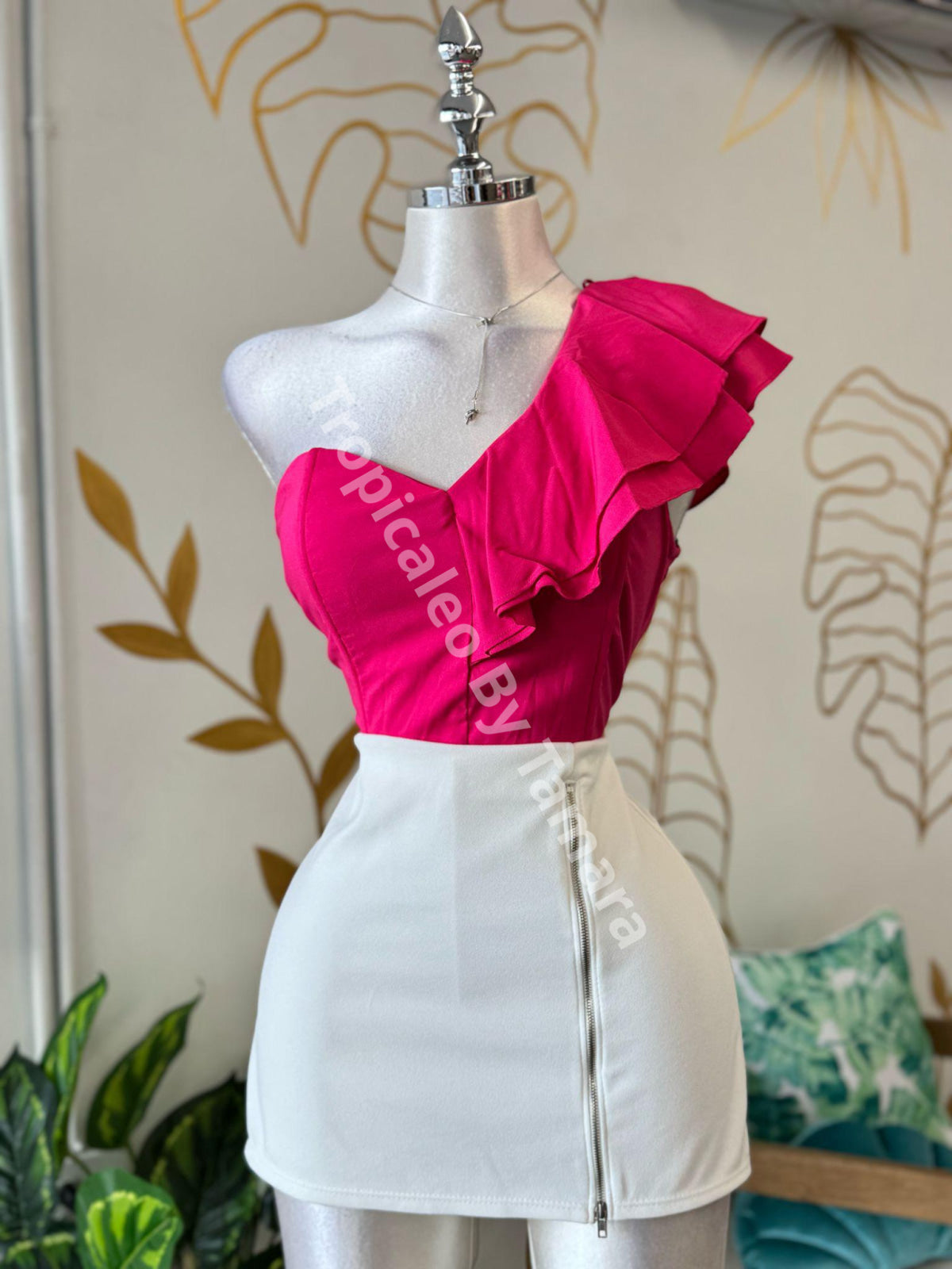 Flare Bloom Crop Top