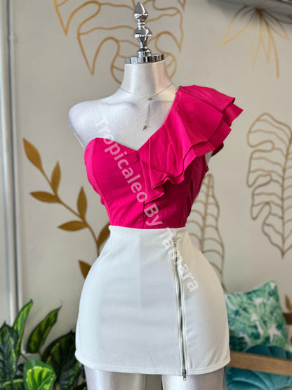 Flare Bloom Crop Top