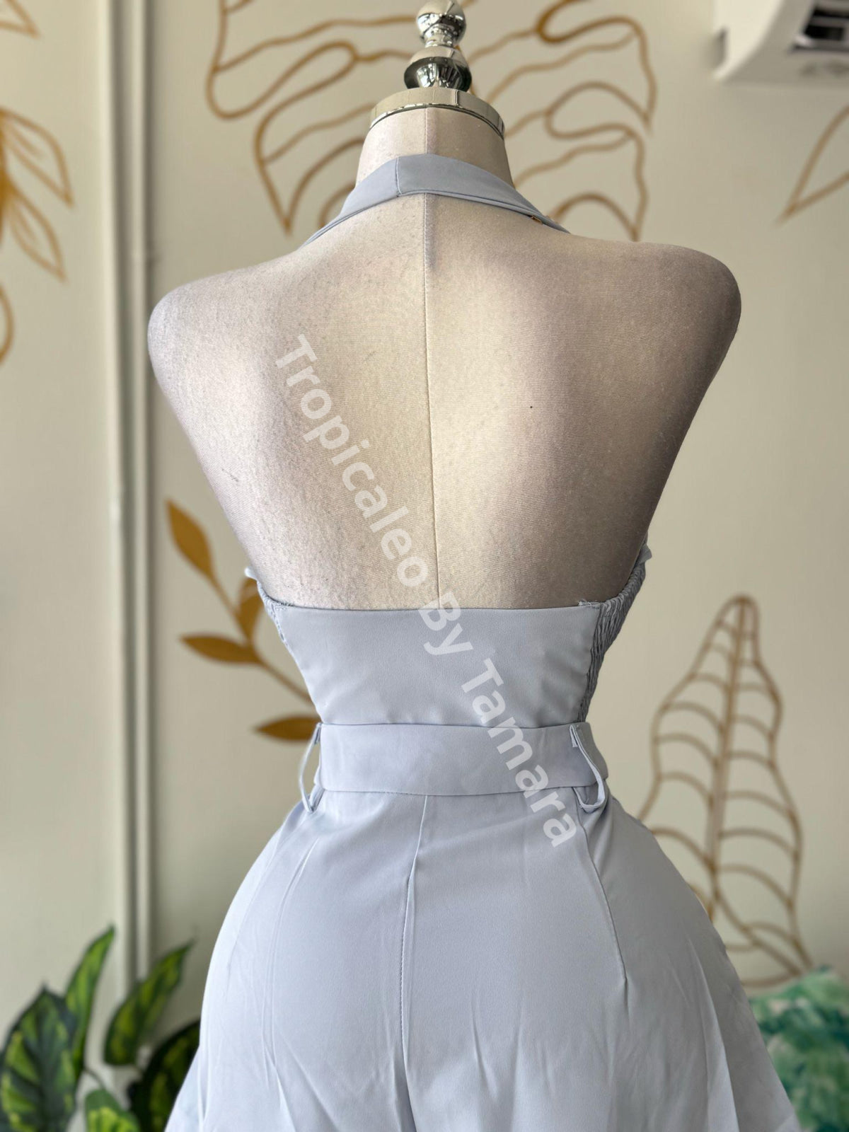 Halter Vest and Shorts Set