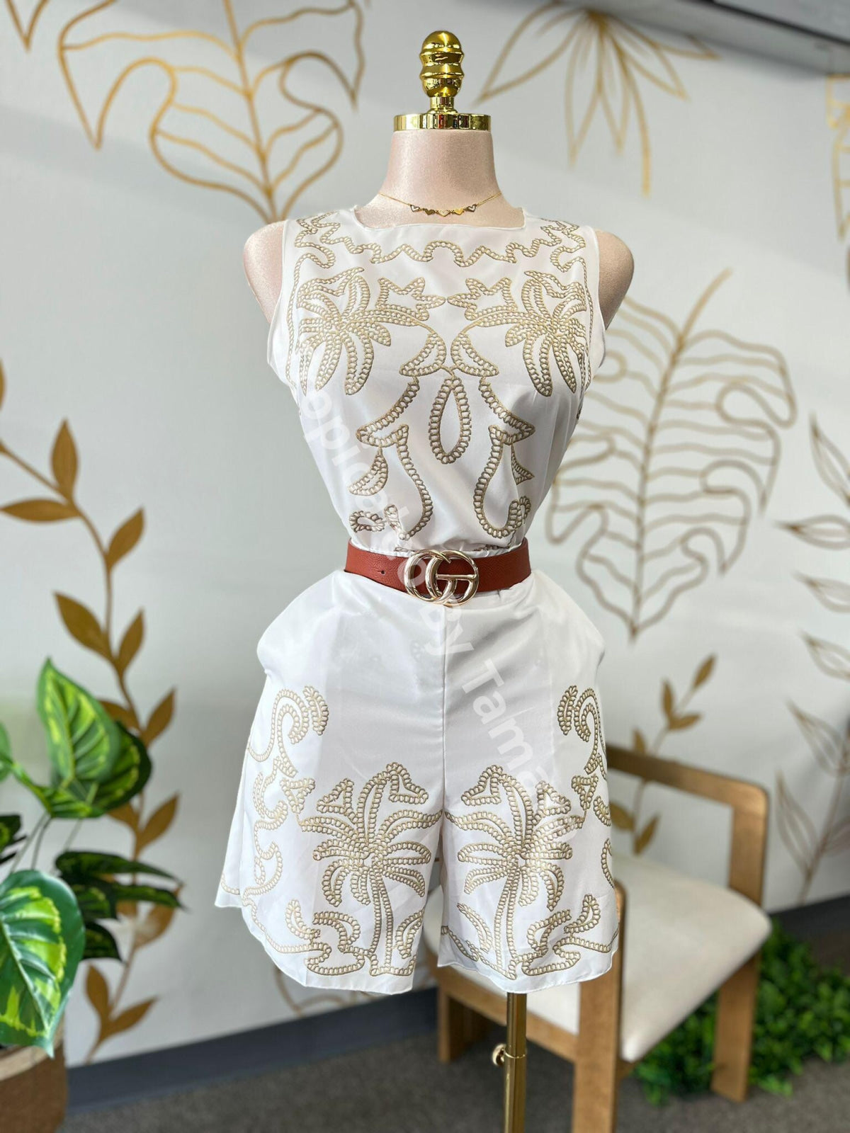 GoldenIsle Set Top & Short