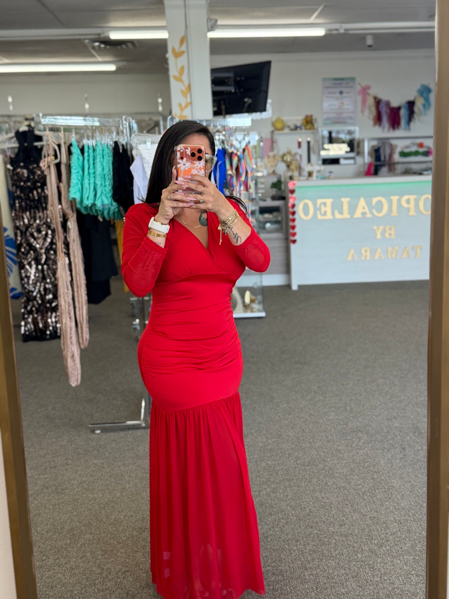 Scarlet Goddess Flow Dress