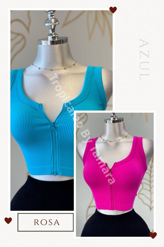 ZipFit Crop Top