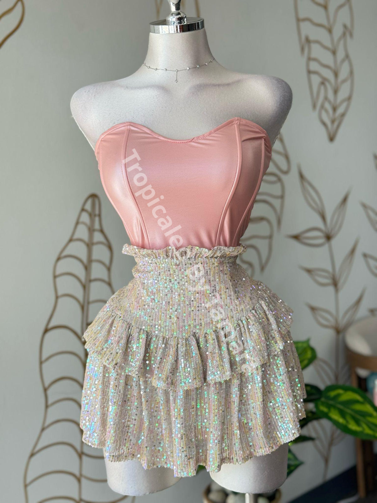 Glimmer Ruffle Skort