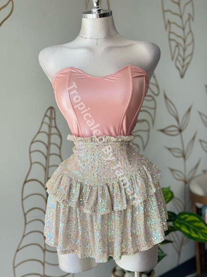 Glimmer Ruffle Skort