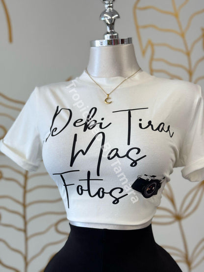 Photo Moment Crop Tee