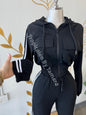 Stripes Jacket And Pants Set Large