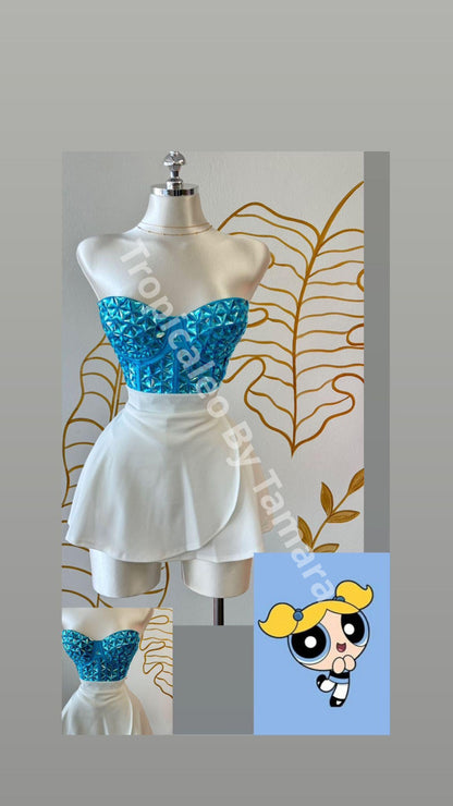 The Powerpuff Girl Corset Top (3 Colores Disponibles)