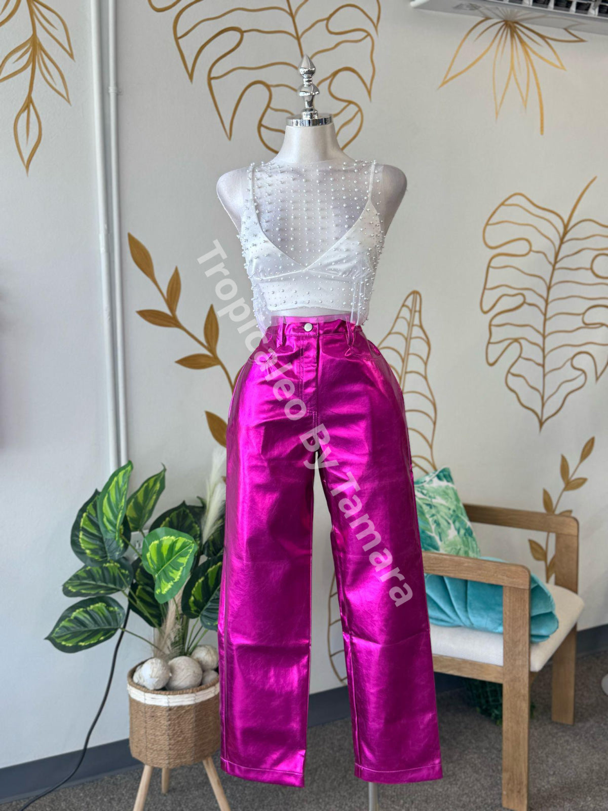 Metallic Glam Vibes Pant