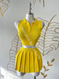Country Club Two-Piece (2 Colores Disponibles) Small / Amarillo
