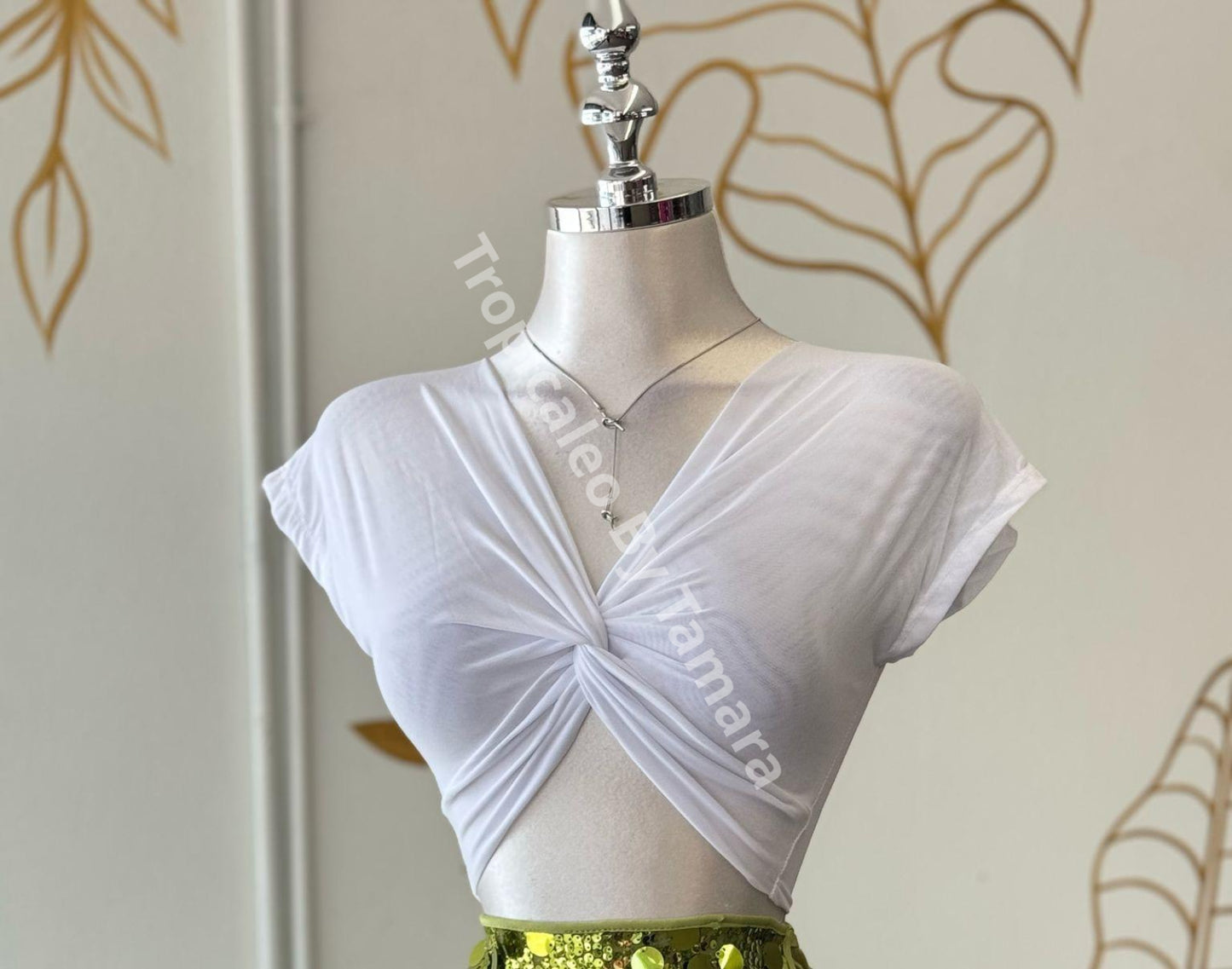 Twist Mesh Crop