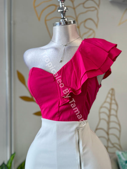 Flare Bloom Crop Top