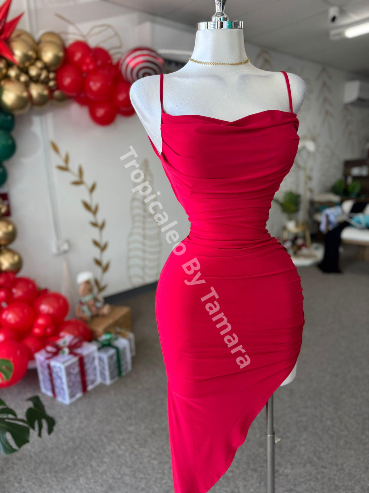 Scarlet Charm Dress