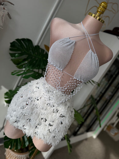 Crystal Glow Halter Top