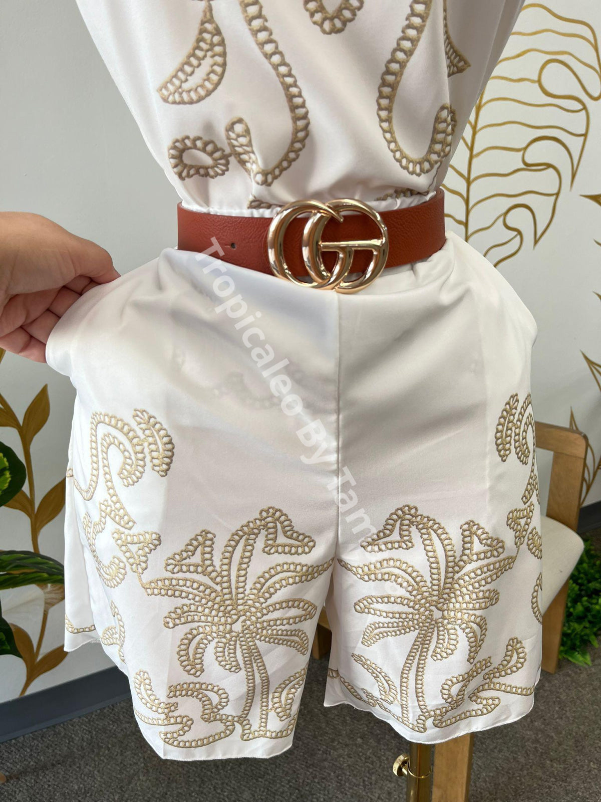 GoldenIsle Set Top & Short