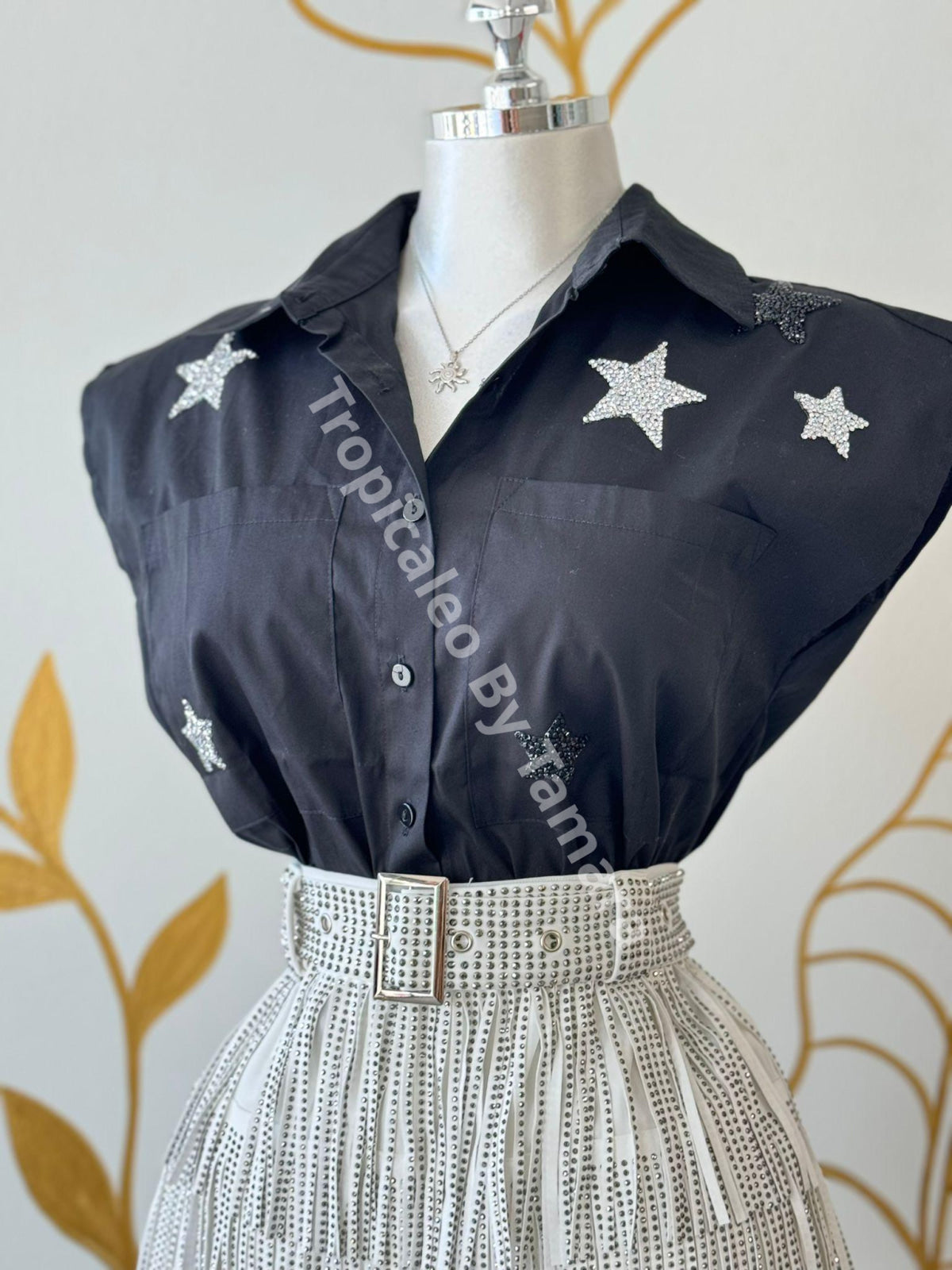 Starry Night Crop Top