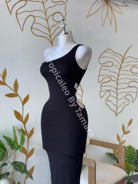 CutSide Glam Midi Dress