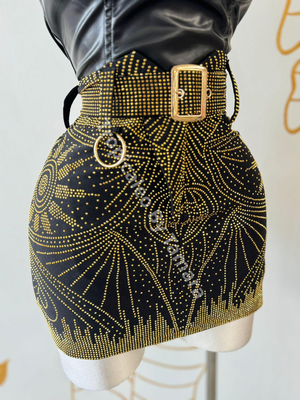 Golden Galaxy Skirt (Falda)