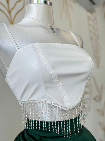 Rhinestones Top