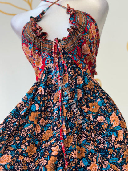 Floral Tropical Maxi Dress