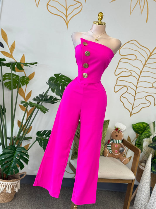 Pink Power Jumpsuit