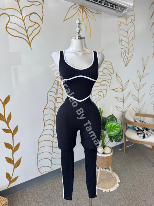 Curve Glam Tank Jumpsuit