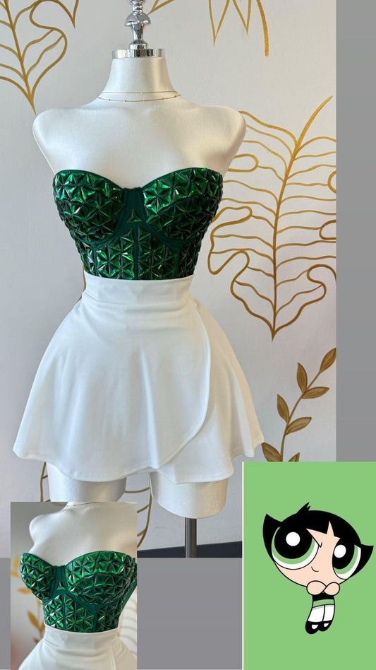 The Powerpuff Girl Corset Top (3 colores disponibles)