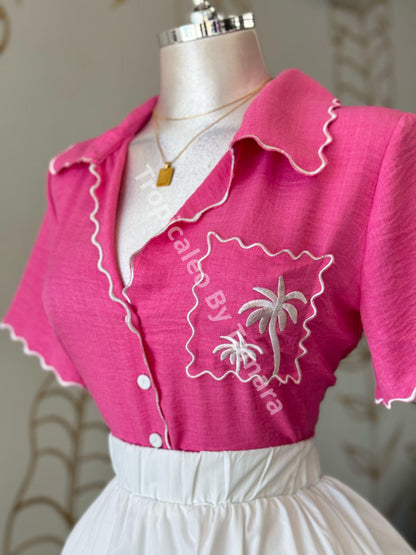 Pink Paradise Blouse