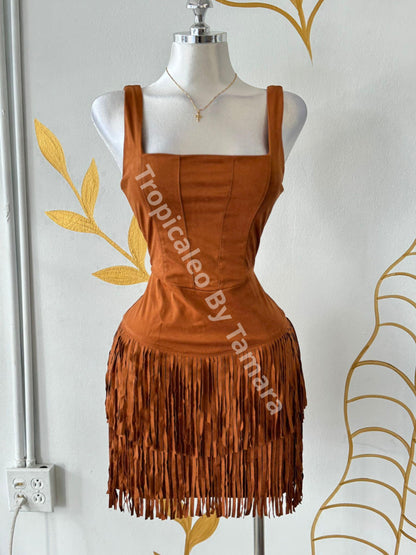 Western Fringe Dress