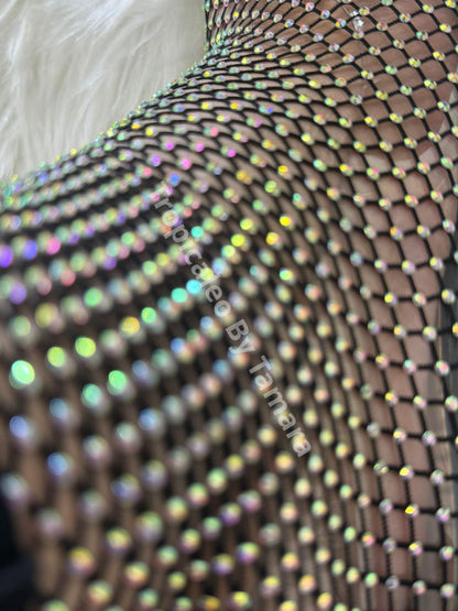 Hologram Mesh High Heels