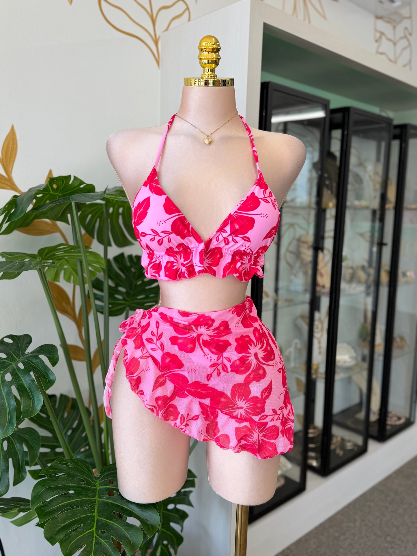 Pink Amapola Bikini SET 🩷🌸🌺