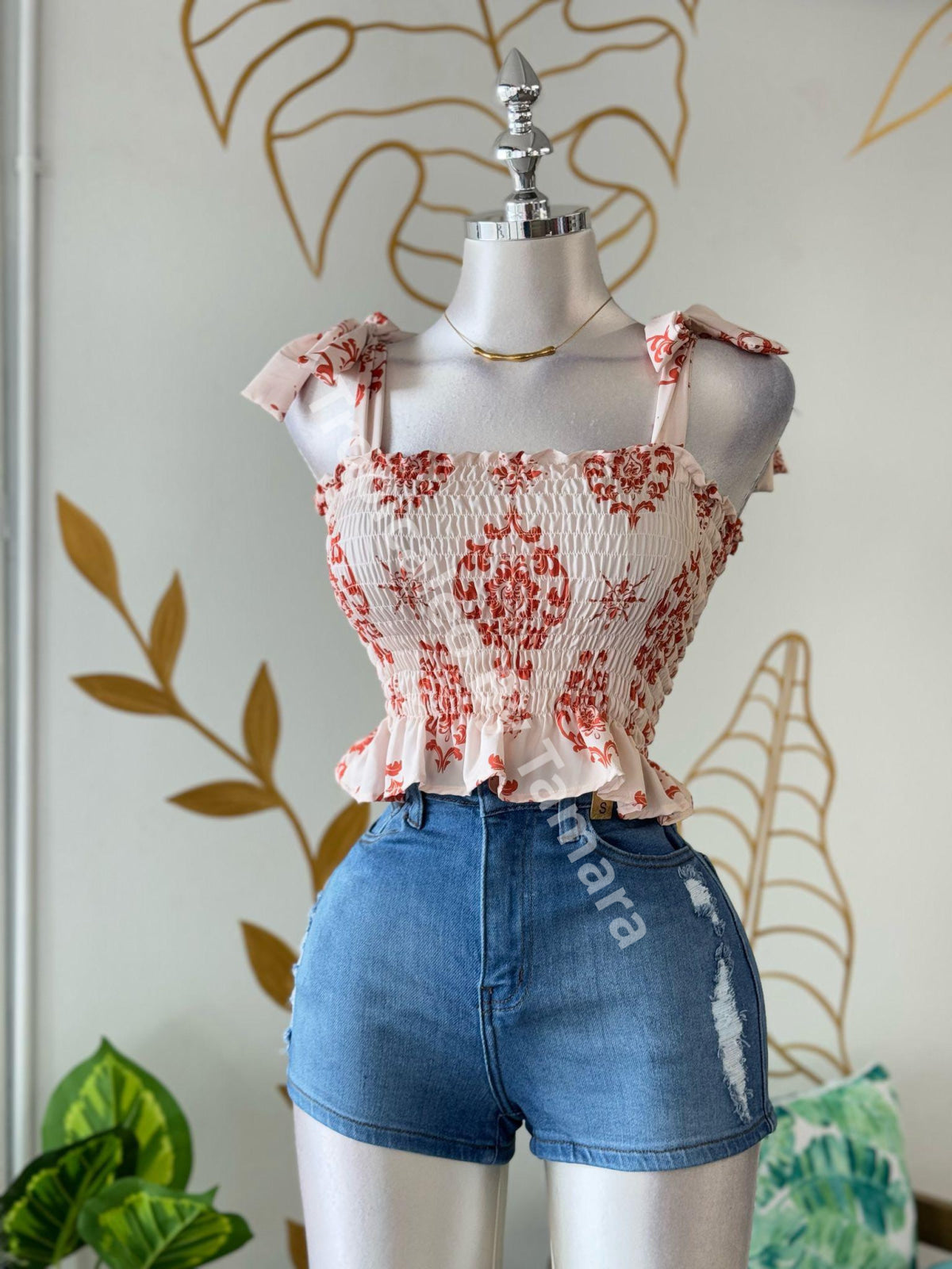 VintageBloom Top