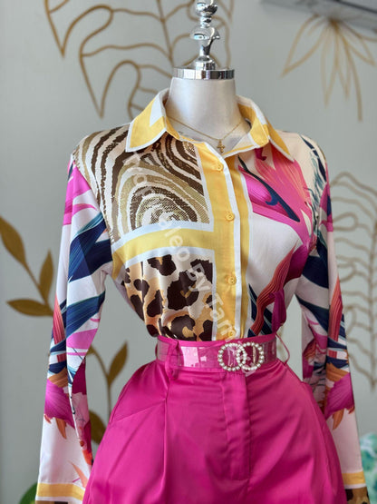 Wild Fusion Blouse