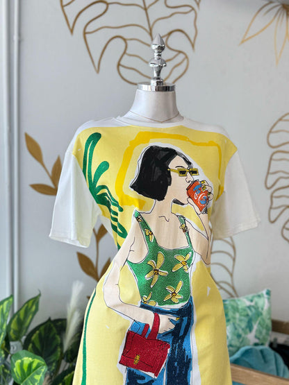 Urban Fashion Tee Dress