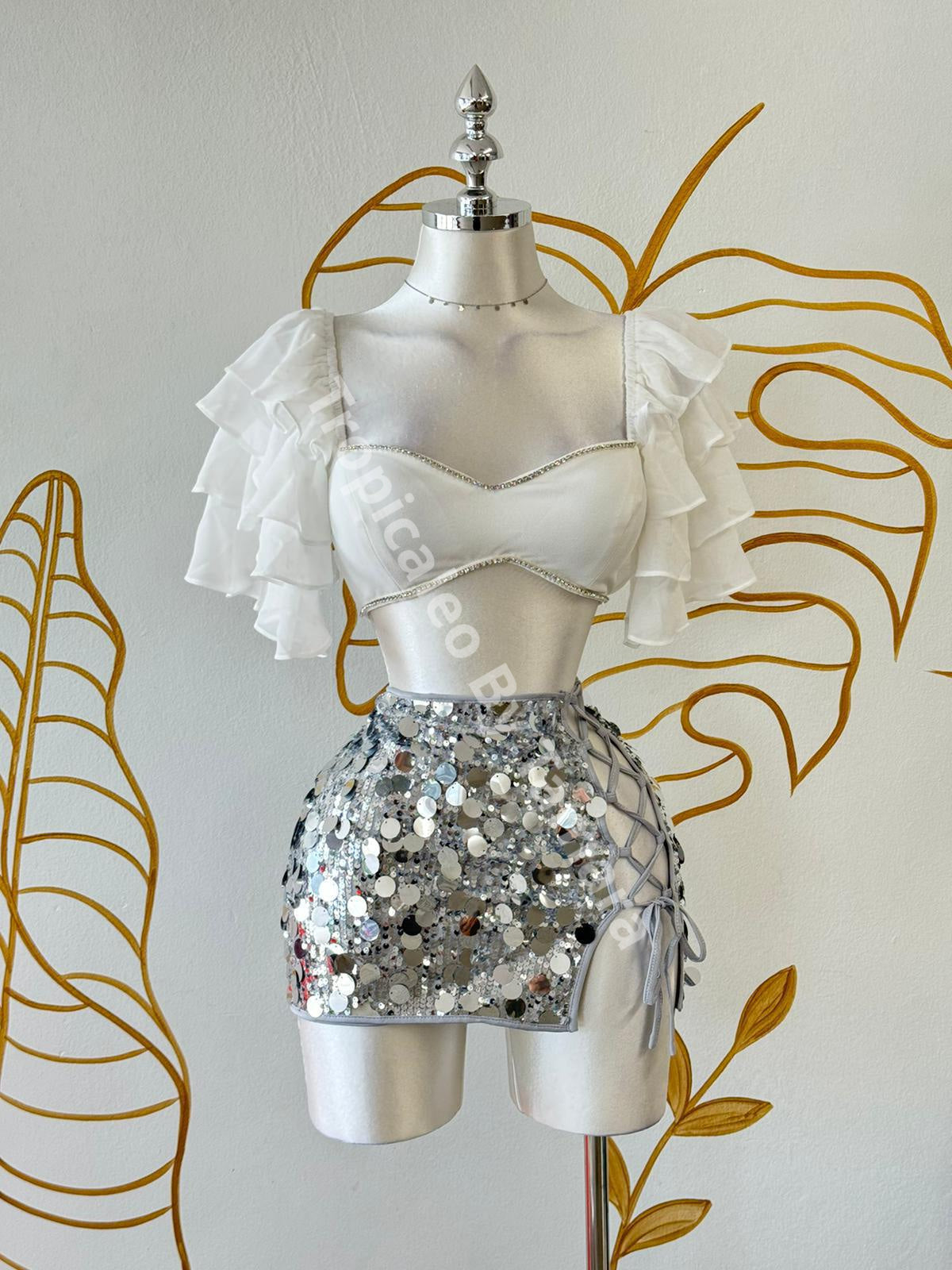 Angel Wings Crystal Bustier (2 Colores Disponibles)