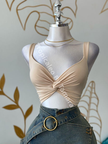 KnotBack Twist Top