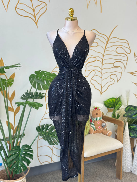 Midnight Spark Maxi Dress