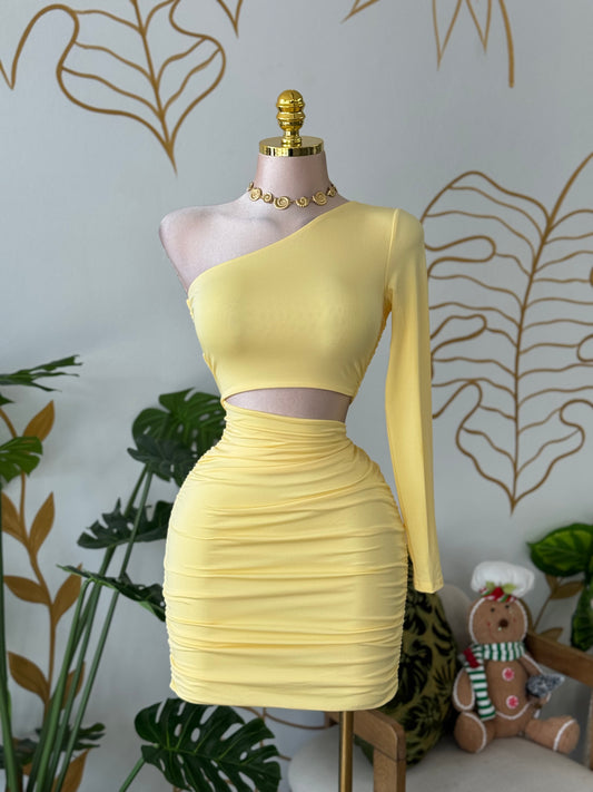 Sunny One-Shoulder Dress