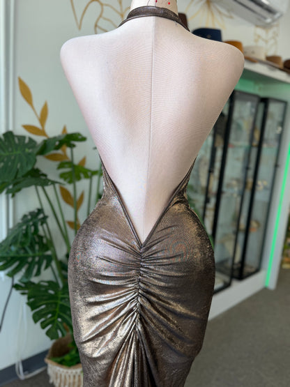 BRONZE GLAM  Dress ✨🤎