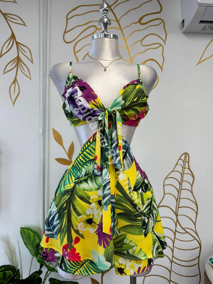 Sunny Tropic Romper