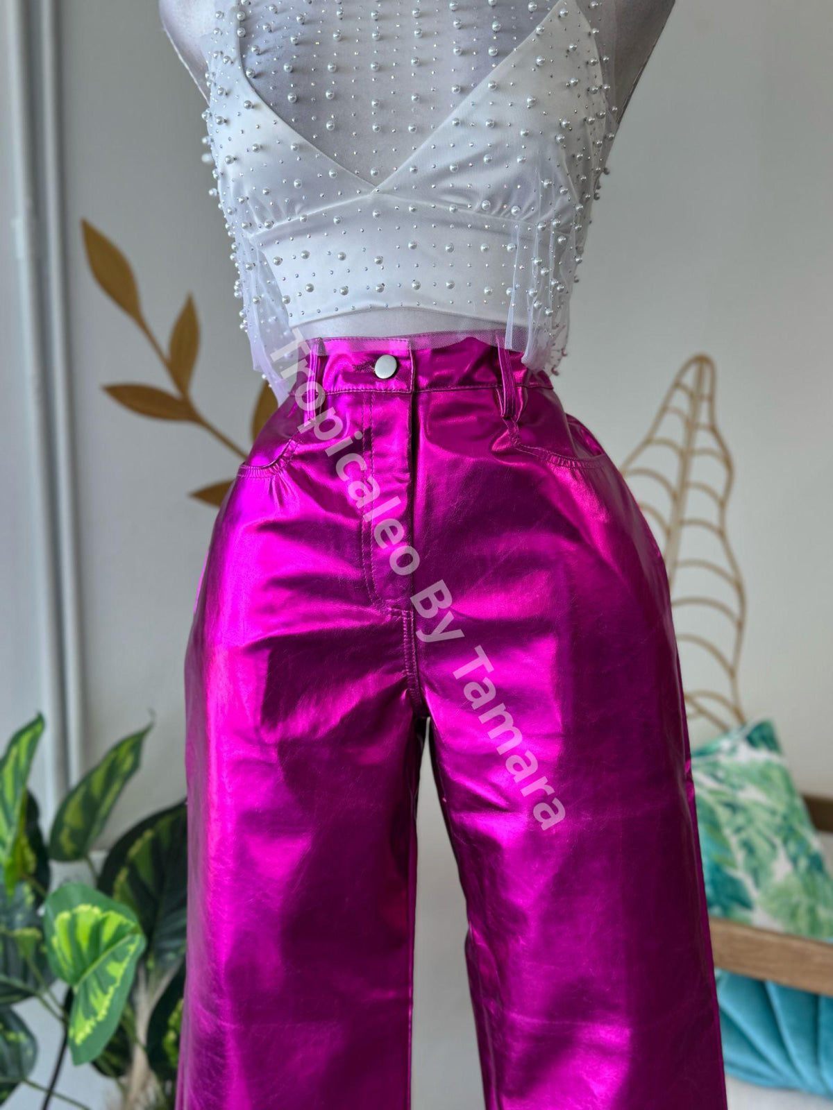 Metallic Glam Vibes Pant