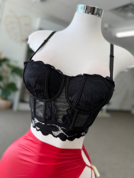 Dark Romance Corset Top 🖤✨