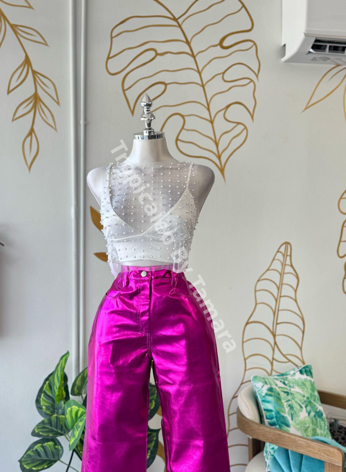 Metallic Glam Vibes Pant