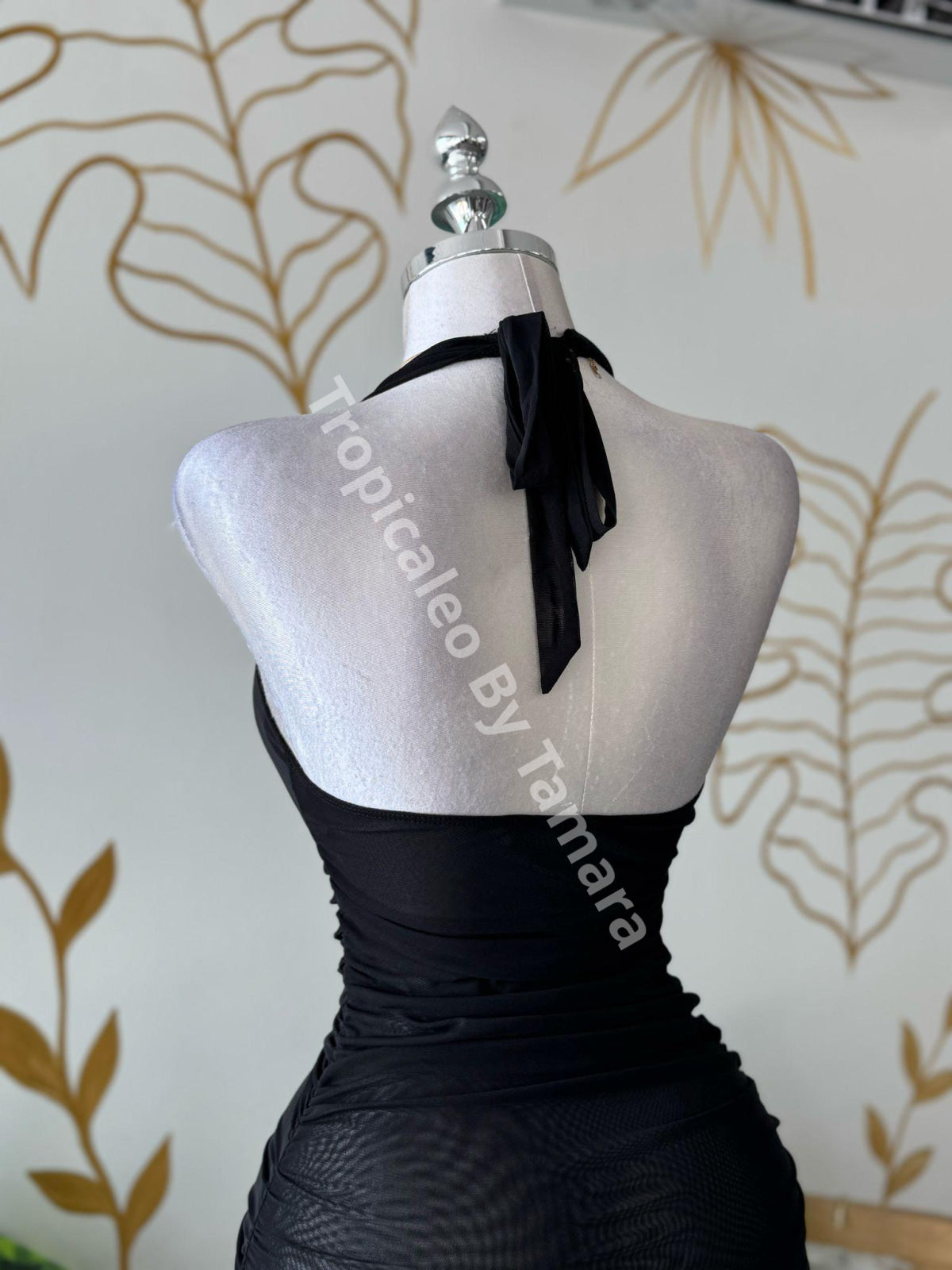 Midnight Mesh Curves Dress