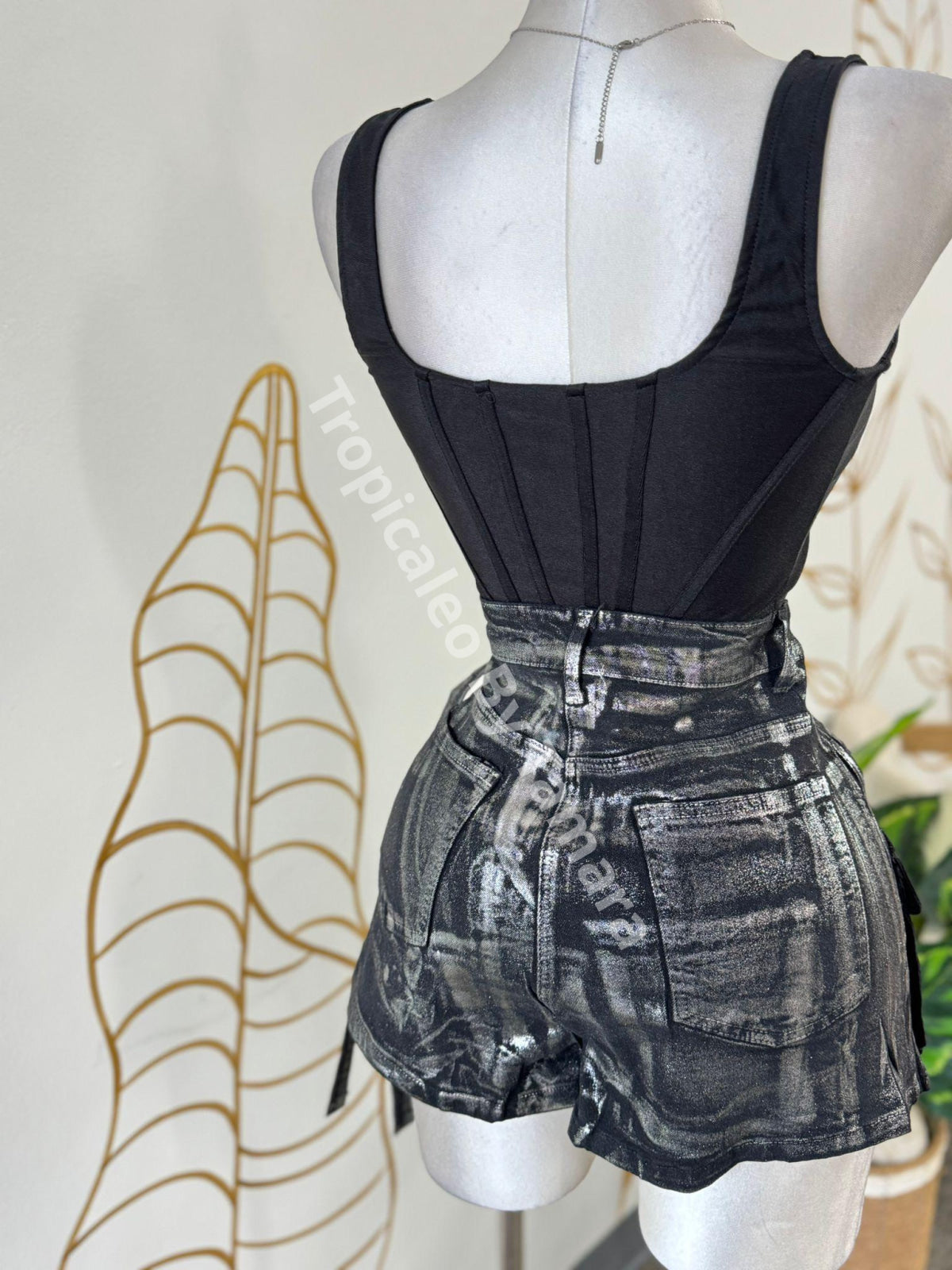 Midnight Corset Top