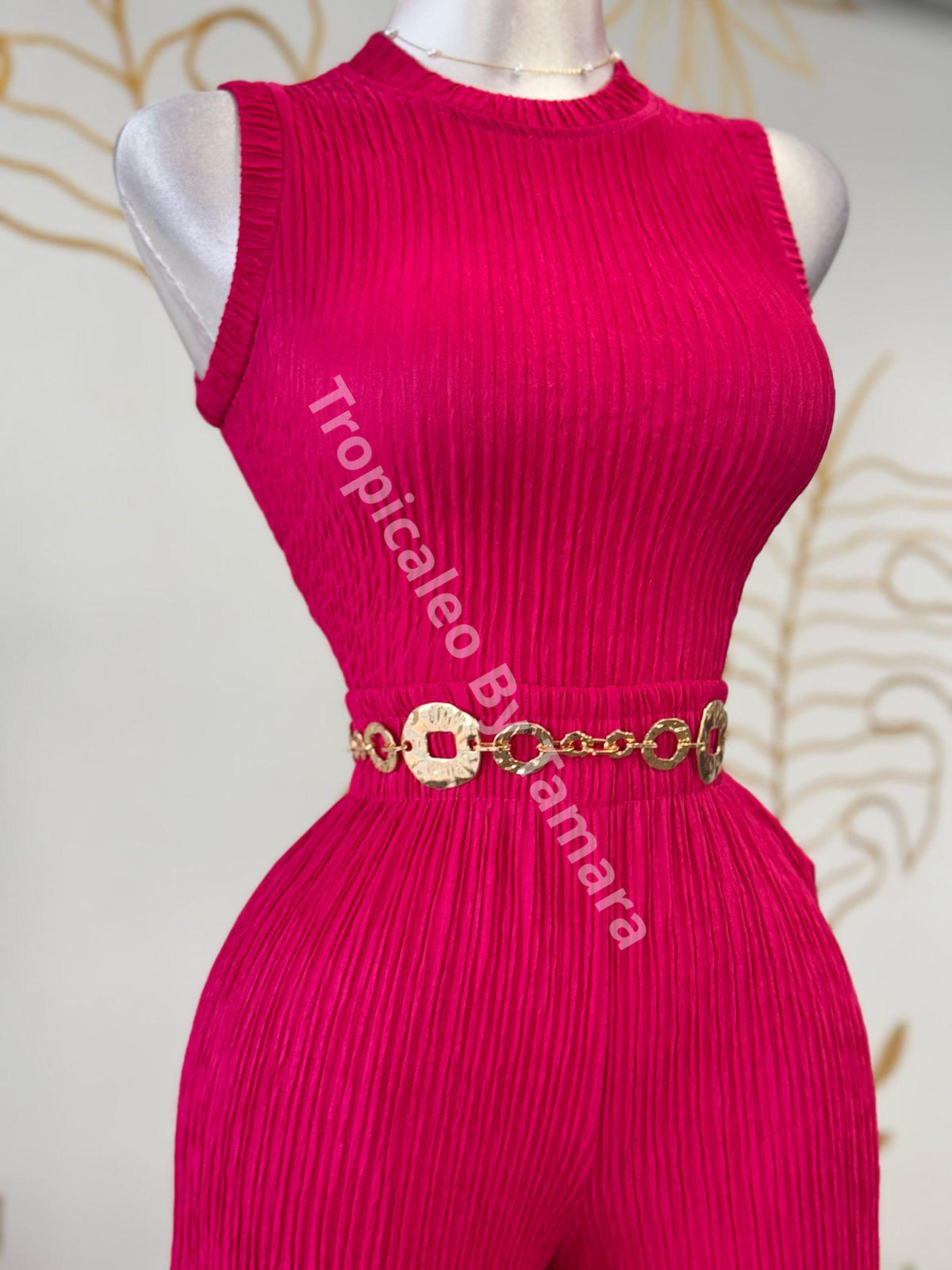 Pink Glow Top & Pant Set