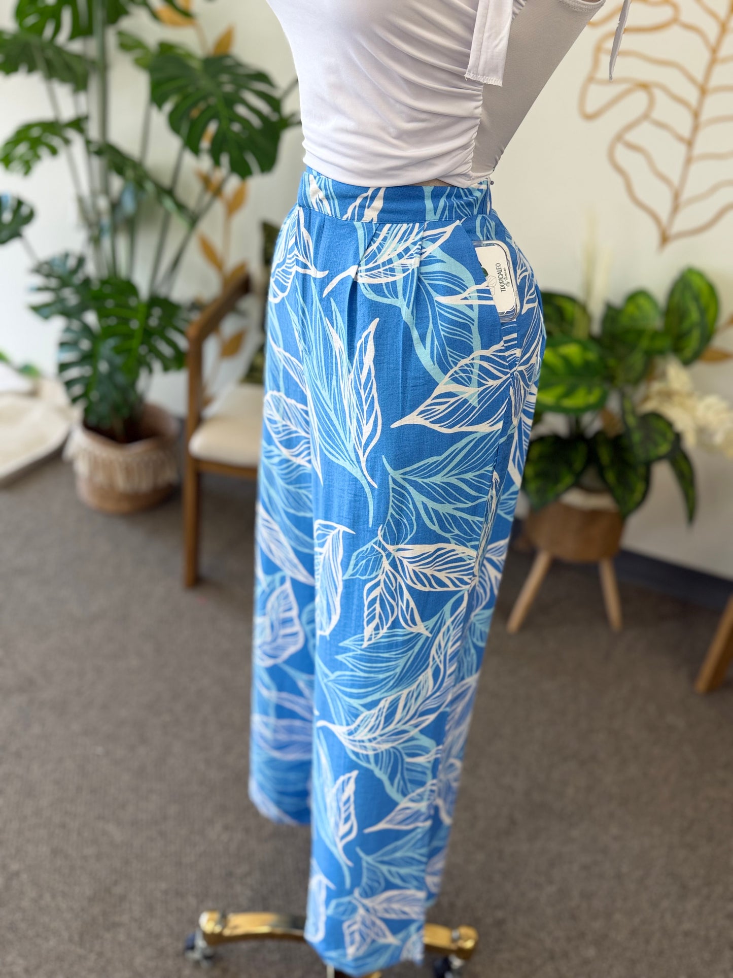 Tropical Breeze Wide Leg Pants