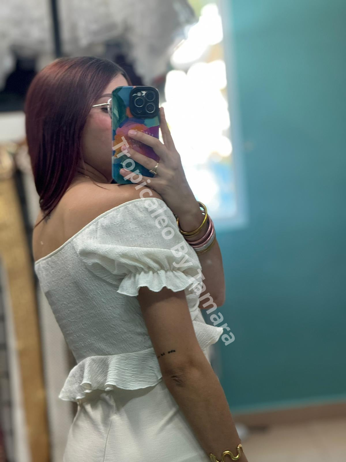 Sweet Butterfly Crop Top